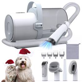 Vulpecula Spade - Dog Grooming Vacuum, Pet Grooming Kit with Dog Clippers, 2.5L Dust Cup 11000Pa Dogs Vacuum for Shedding Grooming, 5