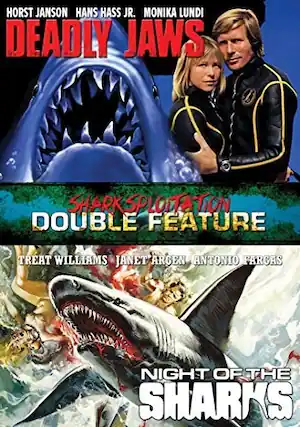 Front. Deadly Jaws / Night of the Sharks: Double Feature - DVD.