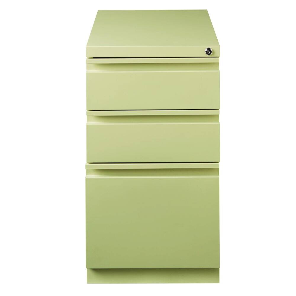 Alt View 2. Hirsh - Hirsh 23" Deep Mobile Pedestal File Cabinet 3 Drawer Box-Box-File, Putty - Beige.
