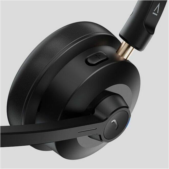 Alt View 2. Creative Labs - Creative Chat Wireless Lightweight Wireless On-Ear Headset - Stereo - Wireless - Bluetooth - 20 Hz to 20 kHz - On-ear - Black.