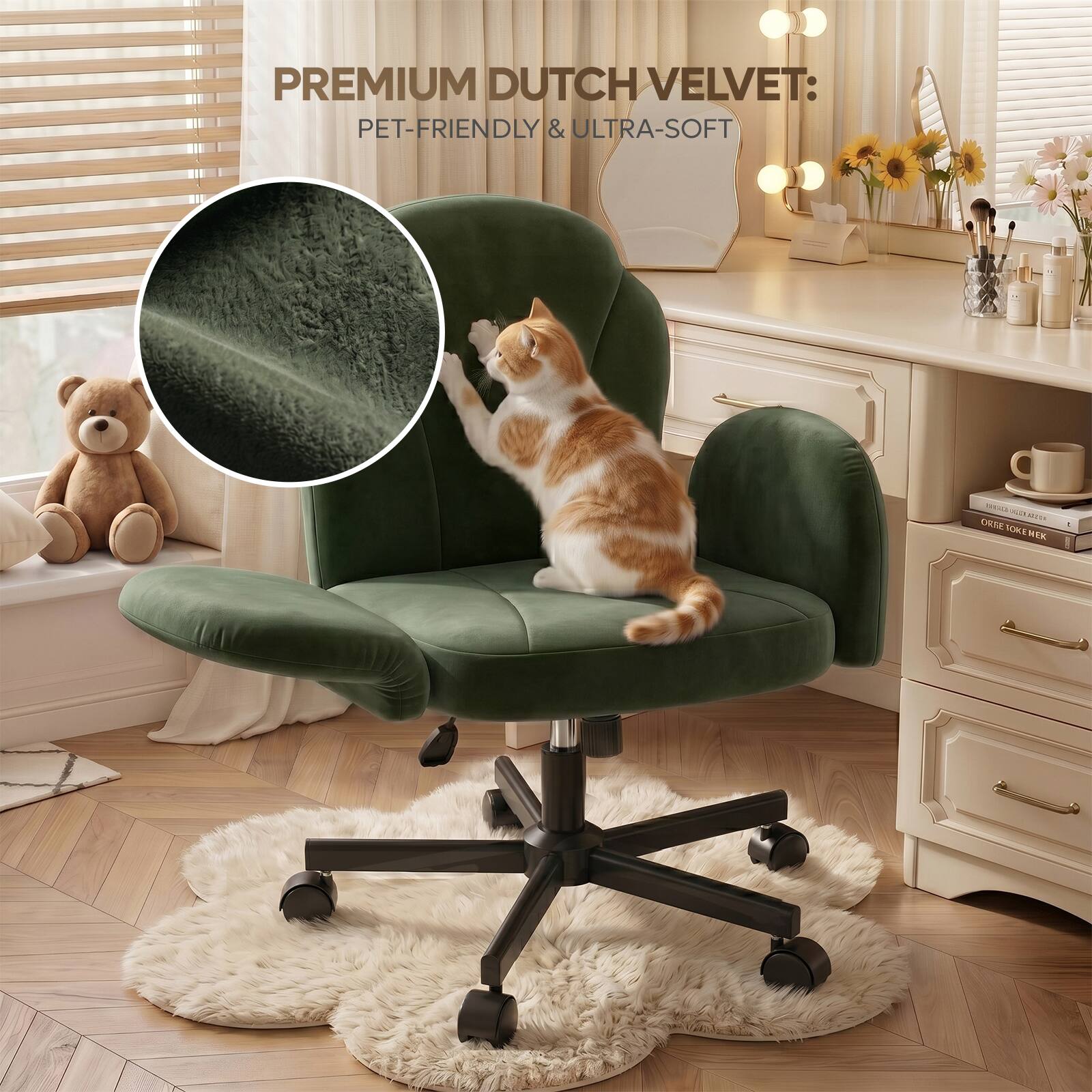 PREMIUM DUTCH VELVET: PET-FRIENDLY & ULTRA-SOFT
