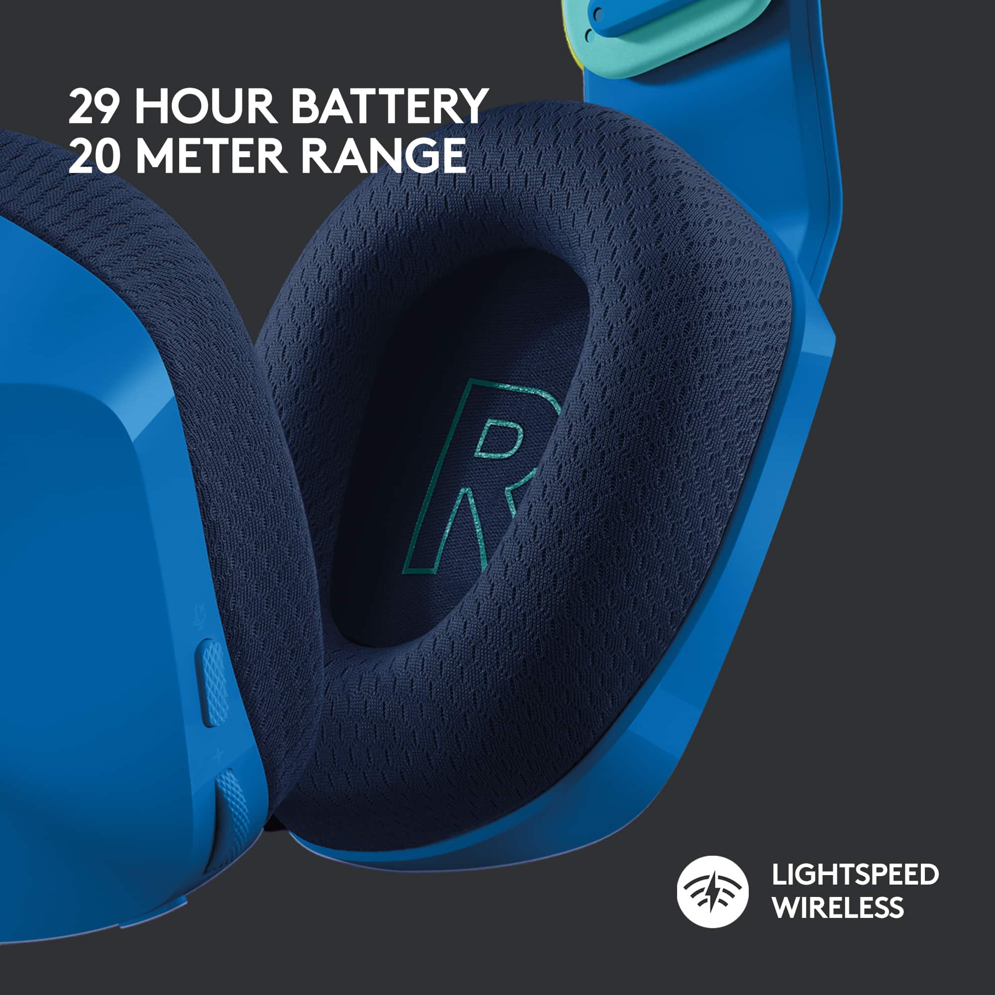 29 HOUR BATTERY LIFE 20 METER RANGE R LIGHTSPEED WIRELESS