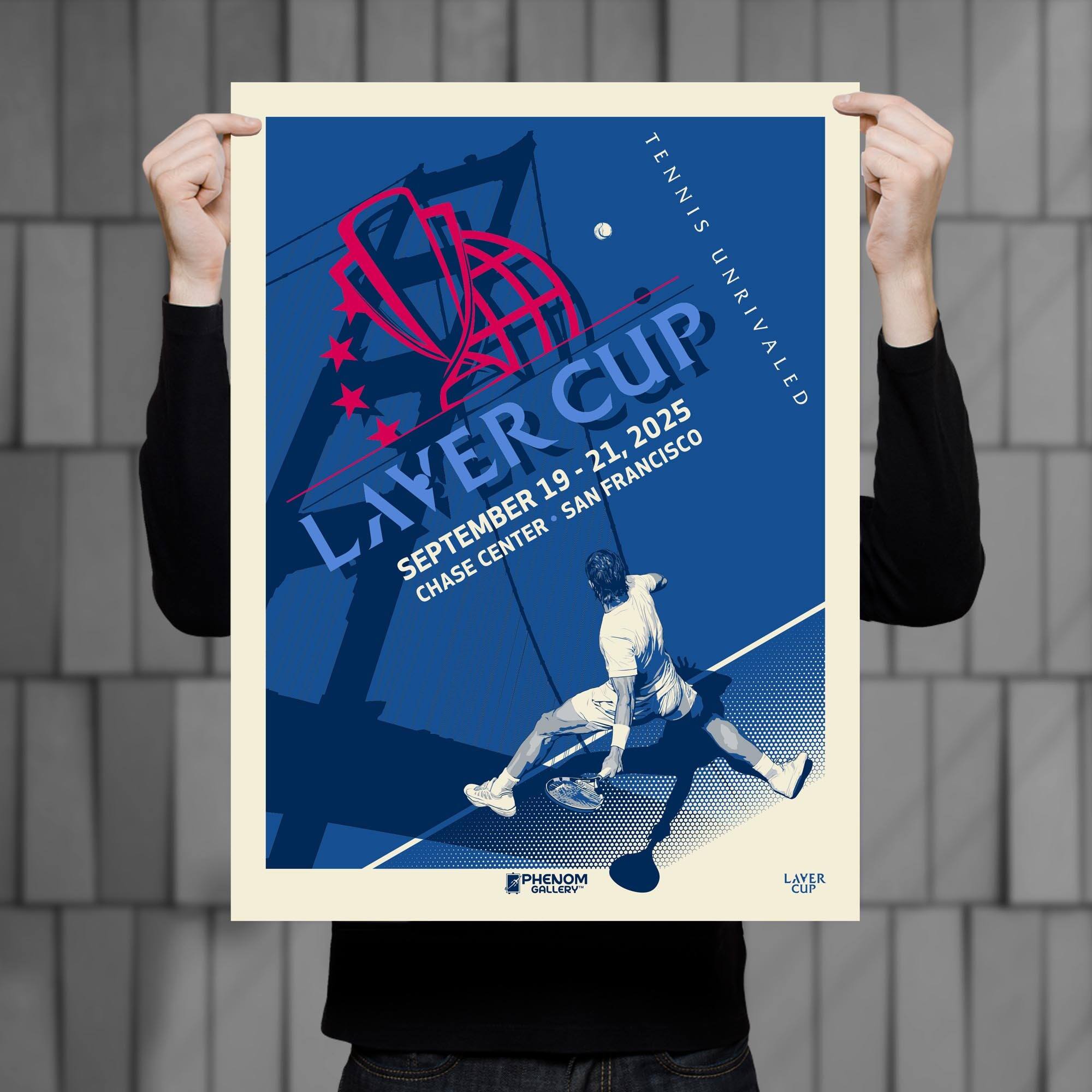 Laver Cup 2025  
September 19-21, 2025  
Chase Center, San Francisco  
Tennis Unrivaled  
Phenom Gallery
