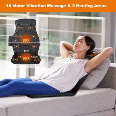 Vibration Massage Car Seat Cushion with 10 Vibration Motors Vibration Massage Car Seat Cushion with 10 Vibration Motors