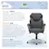 Alt View 19. Serta - Bryce Bonded Leather Executive Office Chair with AIR Technology - Gray.