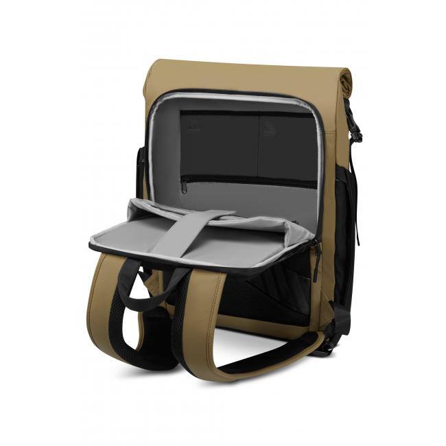 Alt View 3. Lenovo - Lenovo Legion GB500 16" Gaming Backpack Black with Yellow - Fits up to all Legion 16" laptops - 25L Storage Capacity - Black with Yellow.