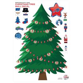 Fan Creations - Buffalo Bills Holiday Wall Decal - Multicolor