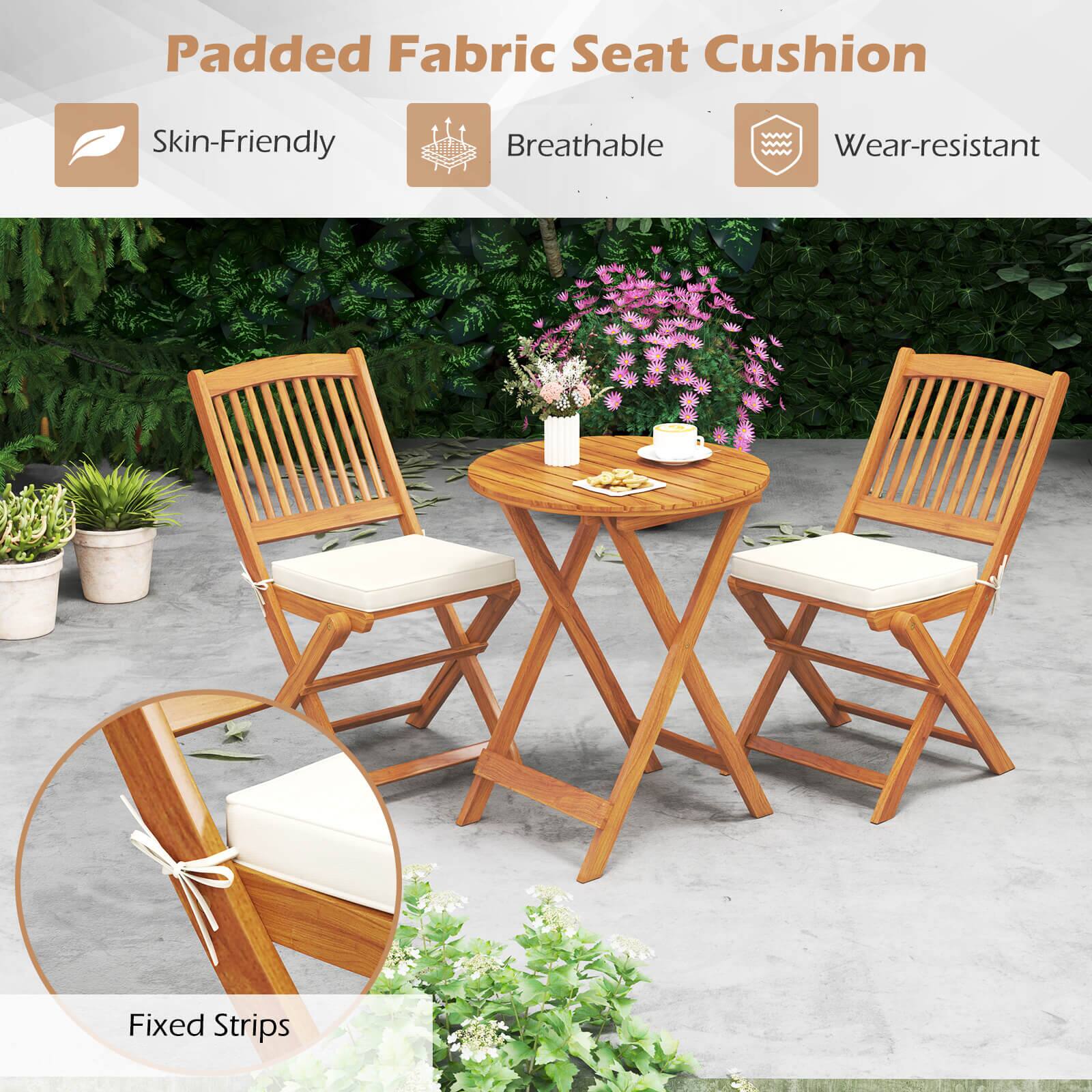 Padded Fabric Seat Cushion
Skin-Friendly
Breathable
Wear-resistant
Fixed Strips