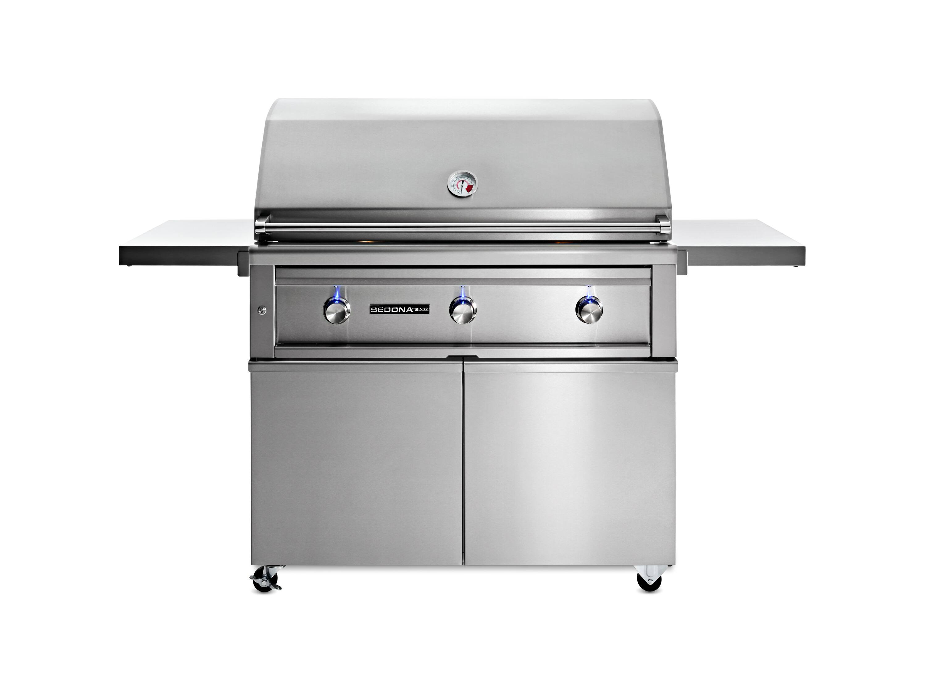 Sedona By Lynx - 42" Sedona Free Standing Gas Grill - Stainless Steel
