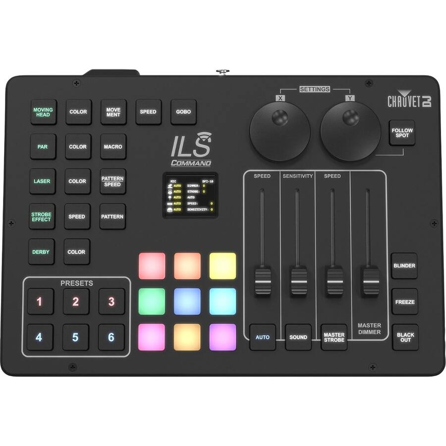 Aut Pattern 6 CHAUVET DJ ILS Command DJ Lighting Controller ILSCOMMAND ILSCOMMAND ...