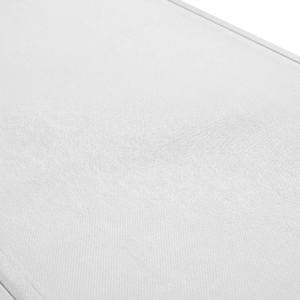 Alt View 1. Outdoor Escape - Set Of 2 Outdoor Aluminum Lounge Chairs With Cushioned Seats - White.