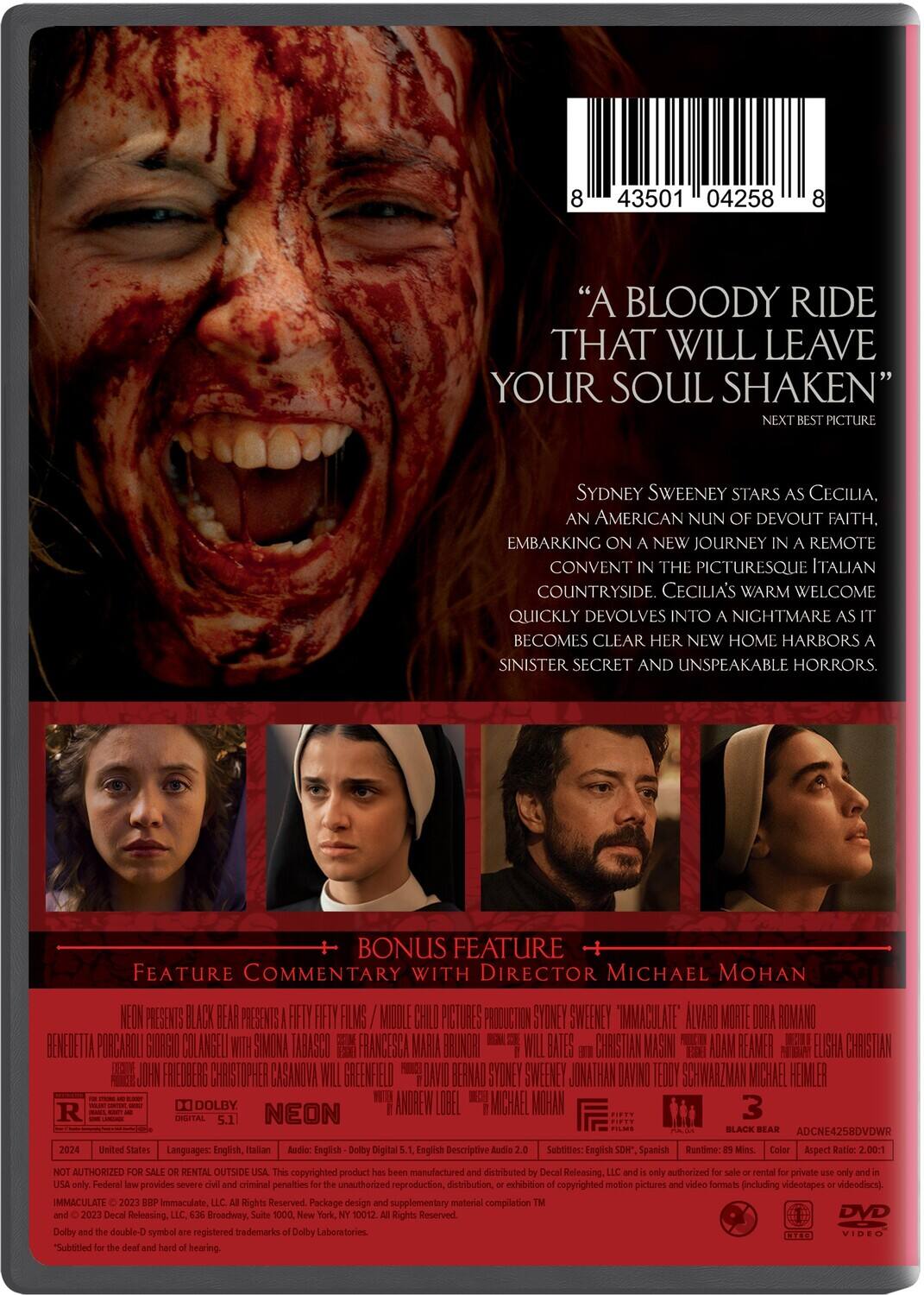 Alt View 1. Immaculate   - DVD.