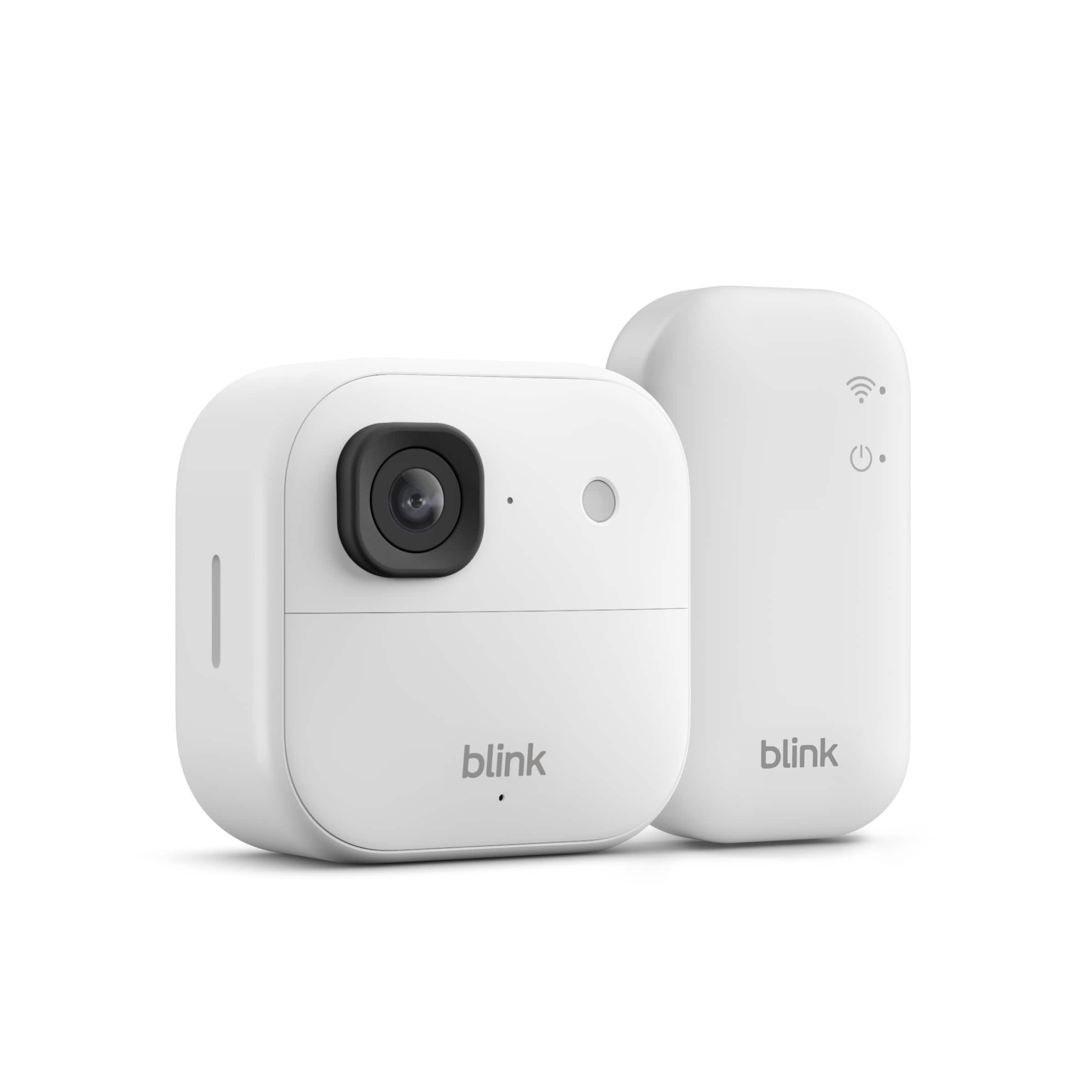 Blink - Outdoor 2K+ Wireless Smart Security Camera, 2K video, Two-way audio w/ noise cancellation, Smart detection - 1CAM - White
