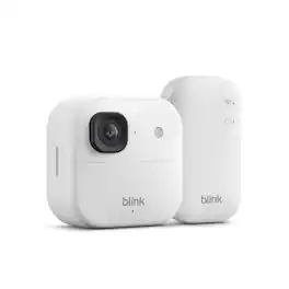 Blink - Outdoor 2K+ Wireless Smart Security Camera, 2K video, Two-way audio w/ noise cancellation, Smart detection - 1CAM - White
