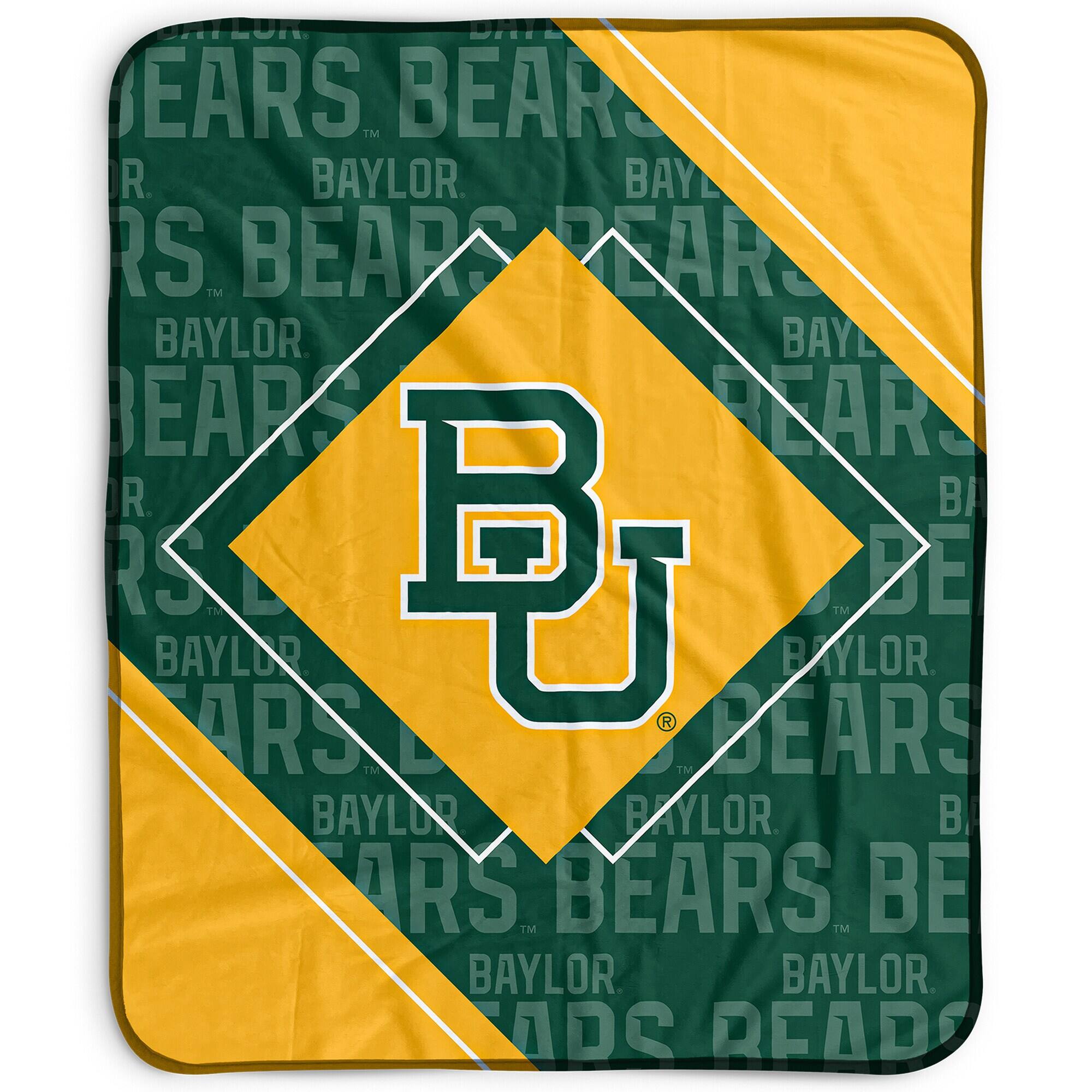 Pegasus - Baylor Bears 50" x 60" Diamond Logo Fleece Blanket - Multicolor