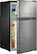 Alt View 7. Insignia™ - 3.1 Cu. Ft. Mini Fridge with Top Freezer and ENERGY STAR Certification - Stainless Steel Look.