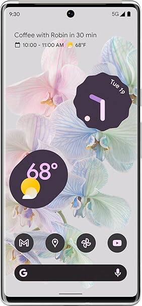 9:30  
5G  
Coffee with Robin in 30 min  
10:00 - 11:00 AM  
68°F  
Tue 19  
68°