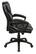 Left. Office Star Products - Faux Leather Manager's Chair - Black.