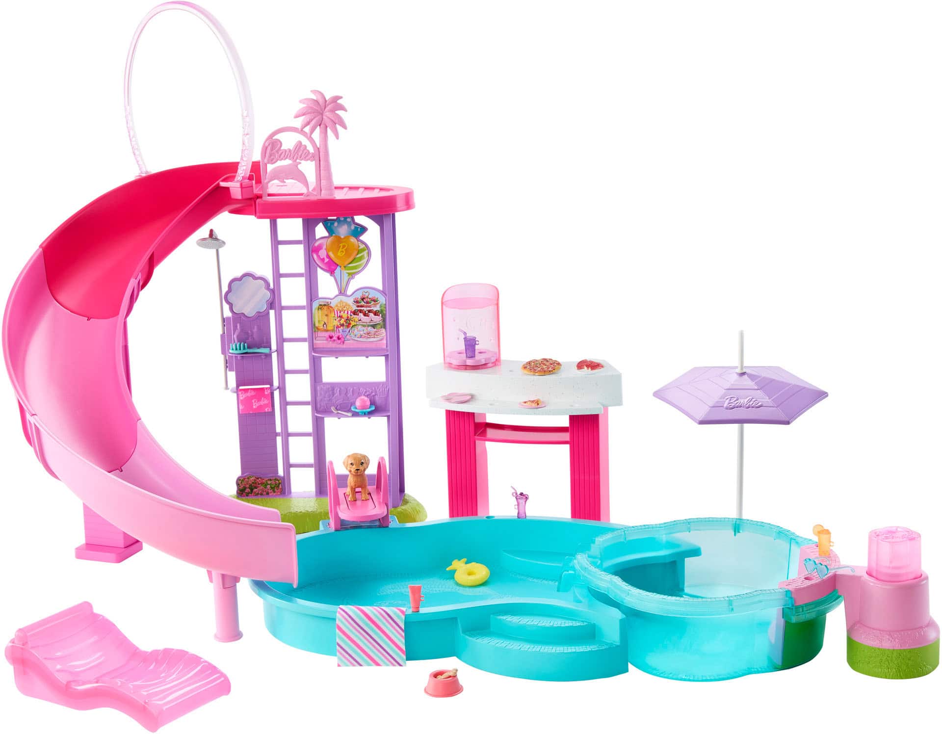 Barbie - Dream Pool Playset - Front_Zoom