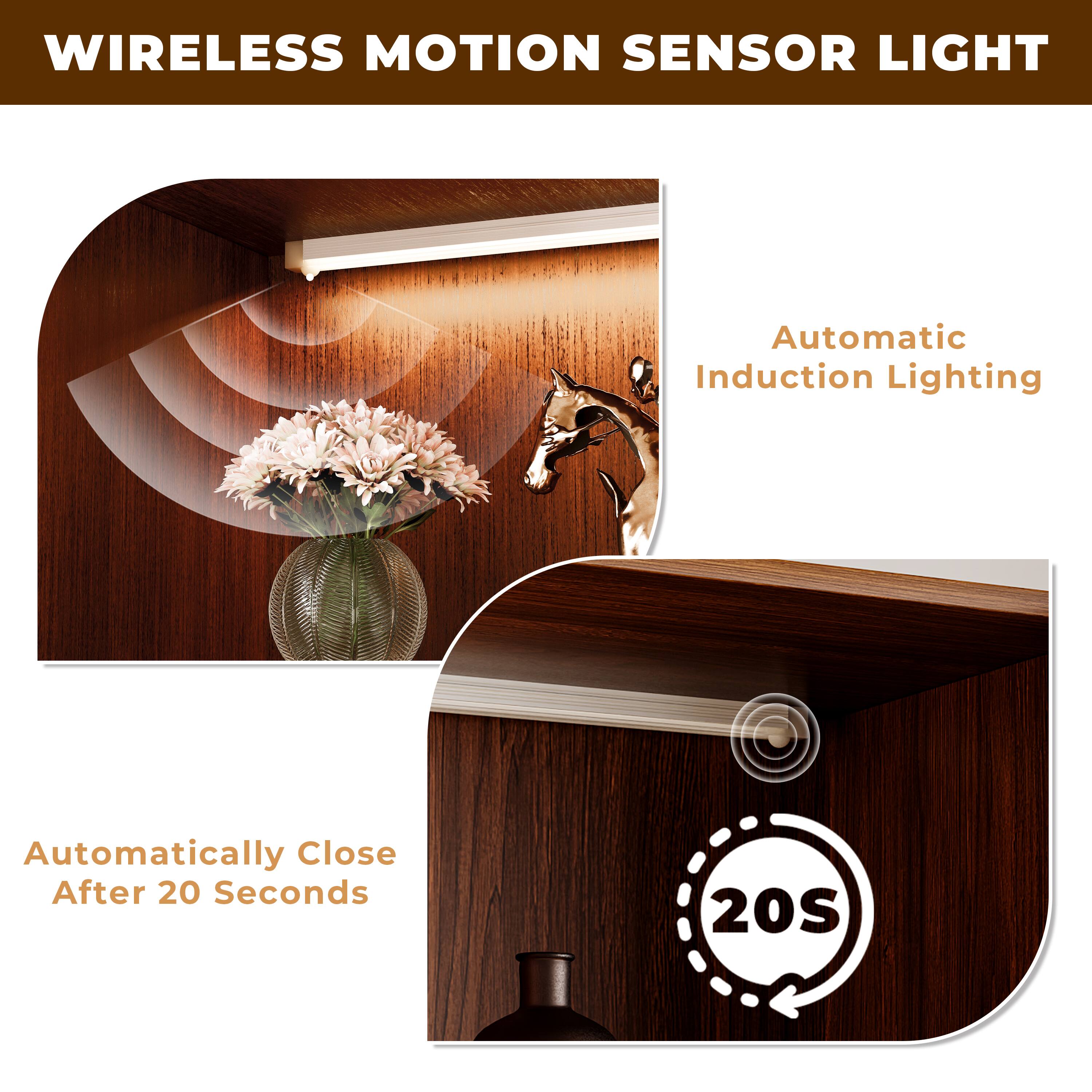 WIRELESS MOTION SENSOR LIGHT

Automatic Induction Lighting

Automatically Close After 20 Seconds

20S