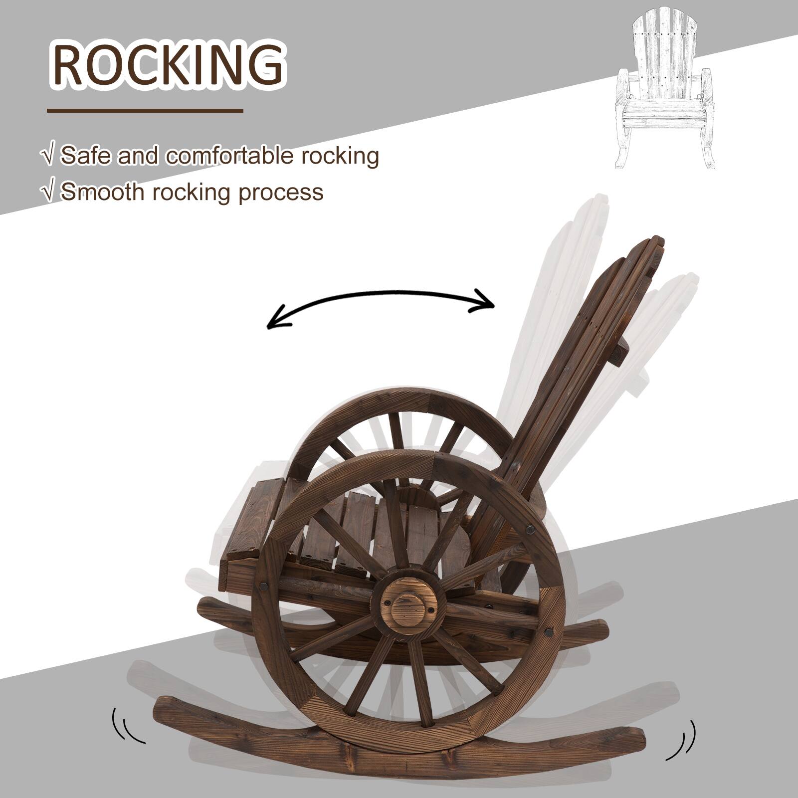ROCKING

- Safe and comfortable rocking
- Smooth rocking process
