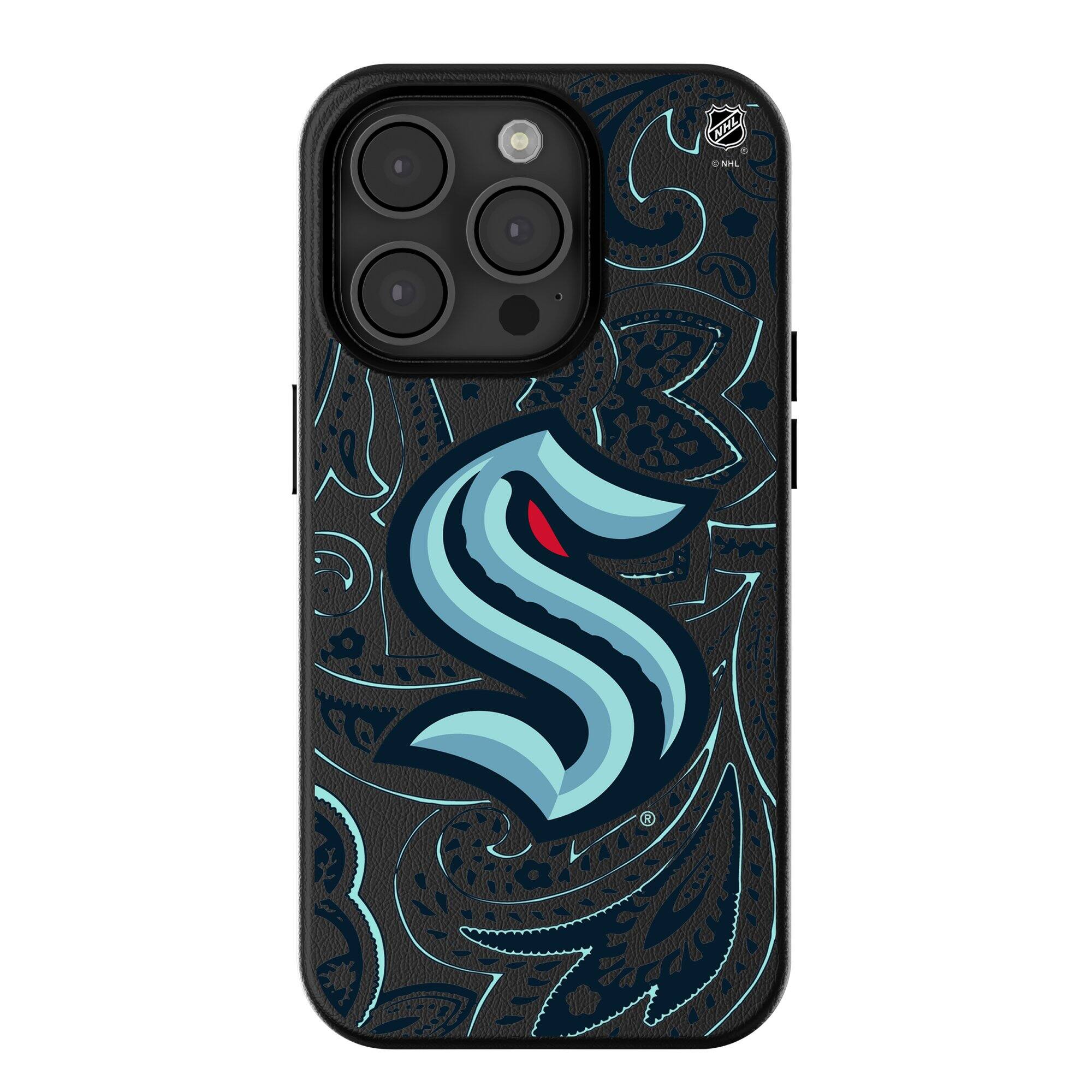Keyscaper - NHL - Seattle Kraken Paisley iPhone Magnetic Bump Case - 15 Pro - Black price history on PriceWatchPro