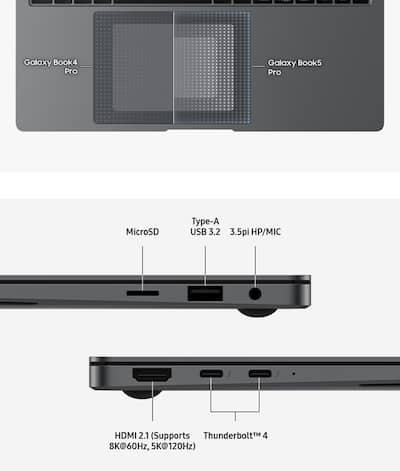 Samsung Galaxy Book5 Pro Copilot+ PC 14 Samsung Galaxy Book5 Pro Copilot+ PC 14