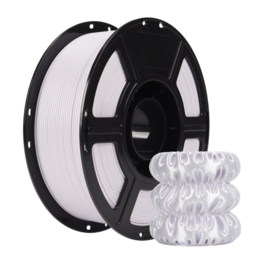 Flashforge - PLA Silk+ 3D Printer Filament-1.75mm-1kg (2.2 lbs) Spool - Hibiscus Purple