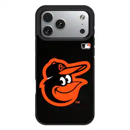 Keyscaper - MLB - Baltimore Orioles Personalized Bump Case with 8.2ft Drop Protection - 15 - Multicolor