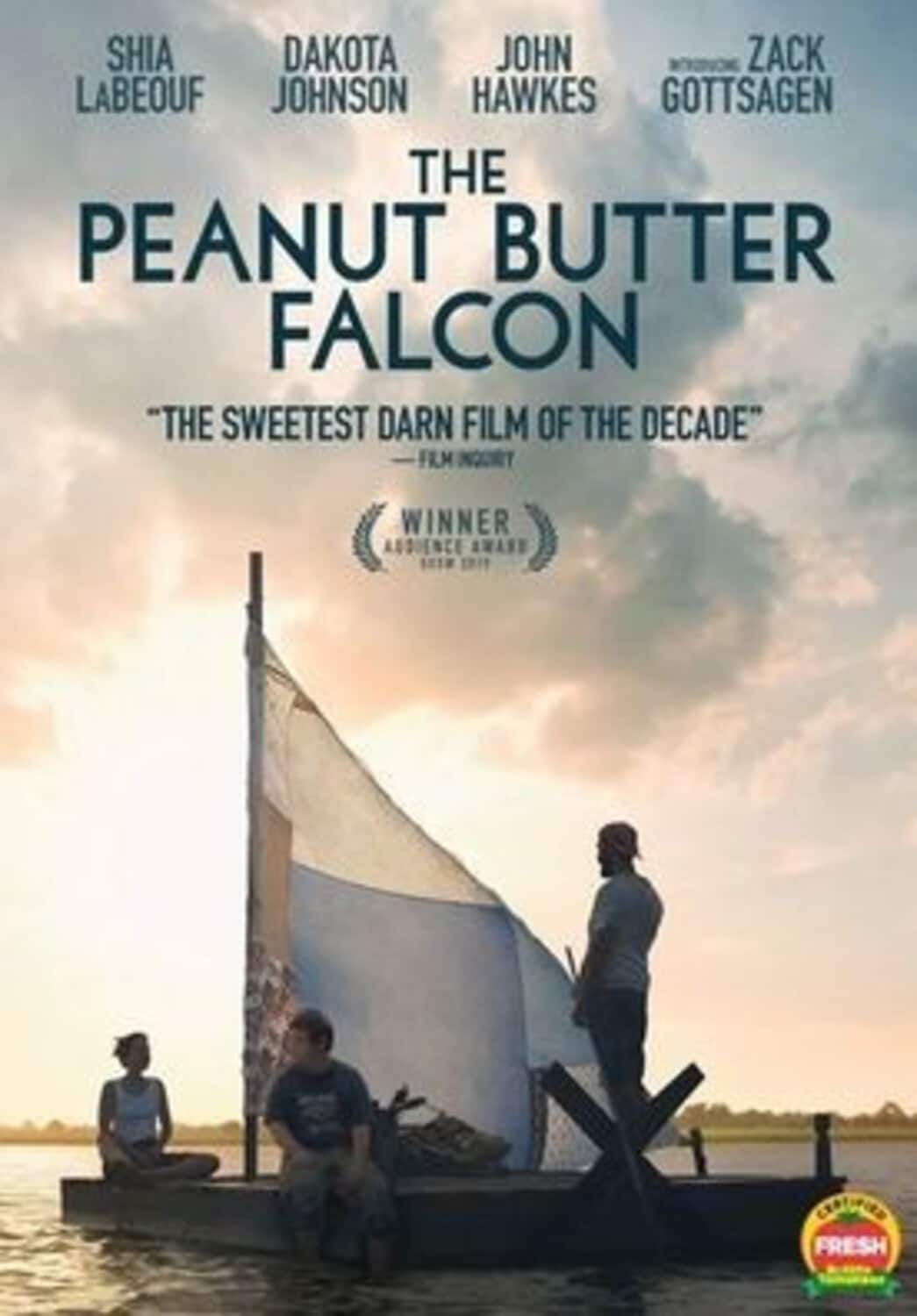 Front. The Peanut Butter Falcon   - DVD.