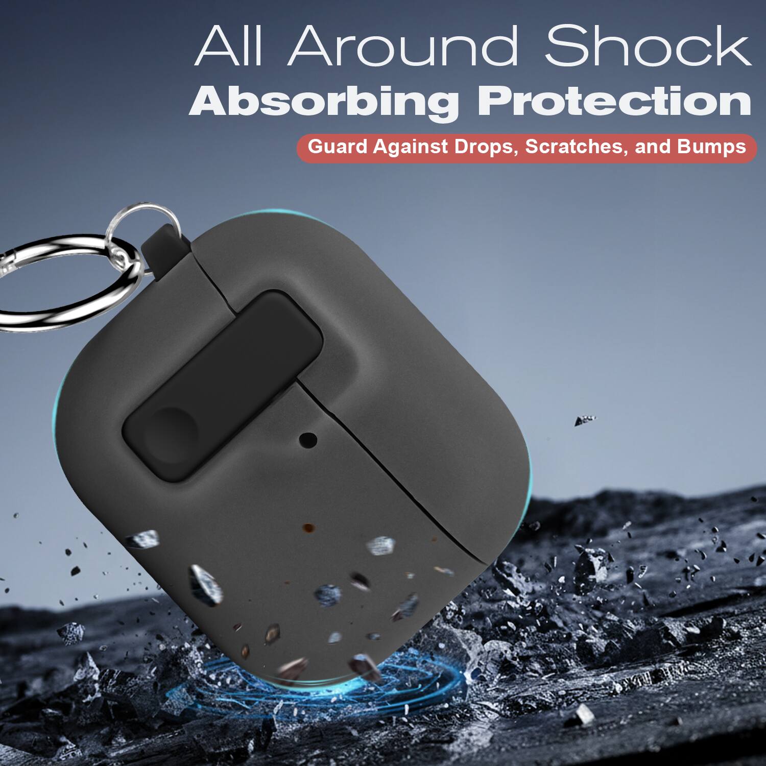 All Around Shock Absorbing Protection  
Guard Against Drops, Scratches, and Bumps