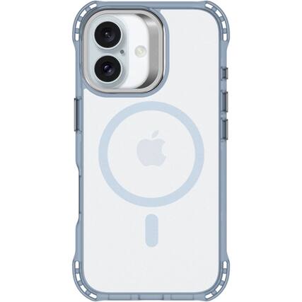 Front. SaharaCase - Venture-X Series Kickstand Case with MagSafe for Apple iPhone 16 Plus - Oasis Blue.