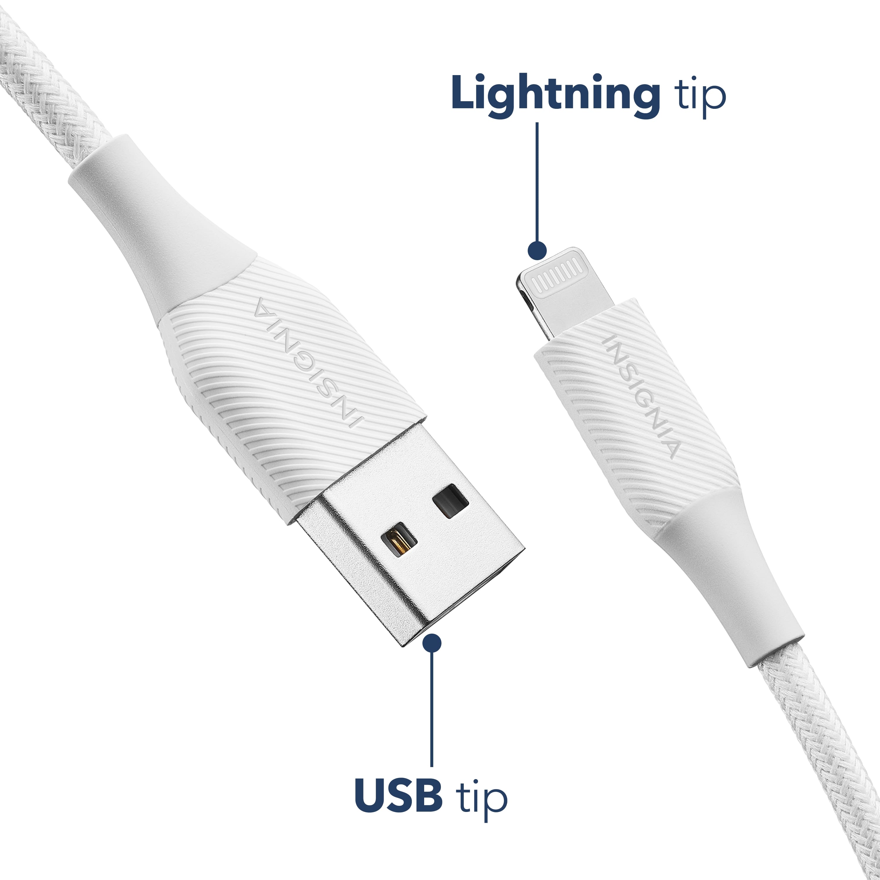 Lightning tip: Insignia USB tip