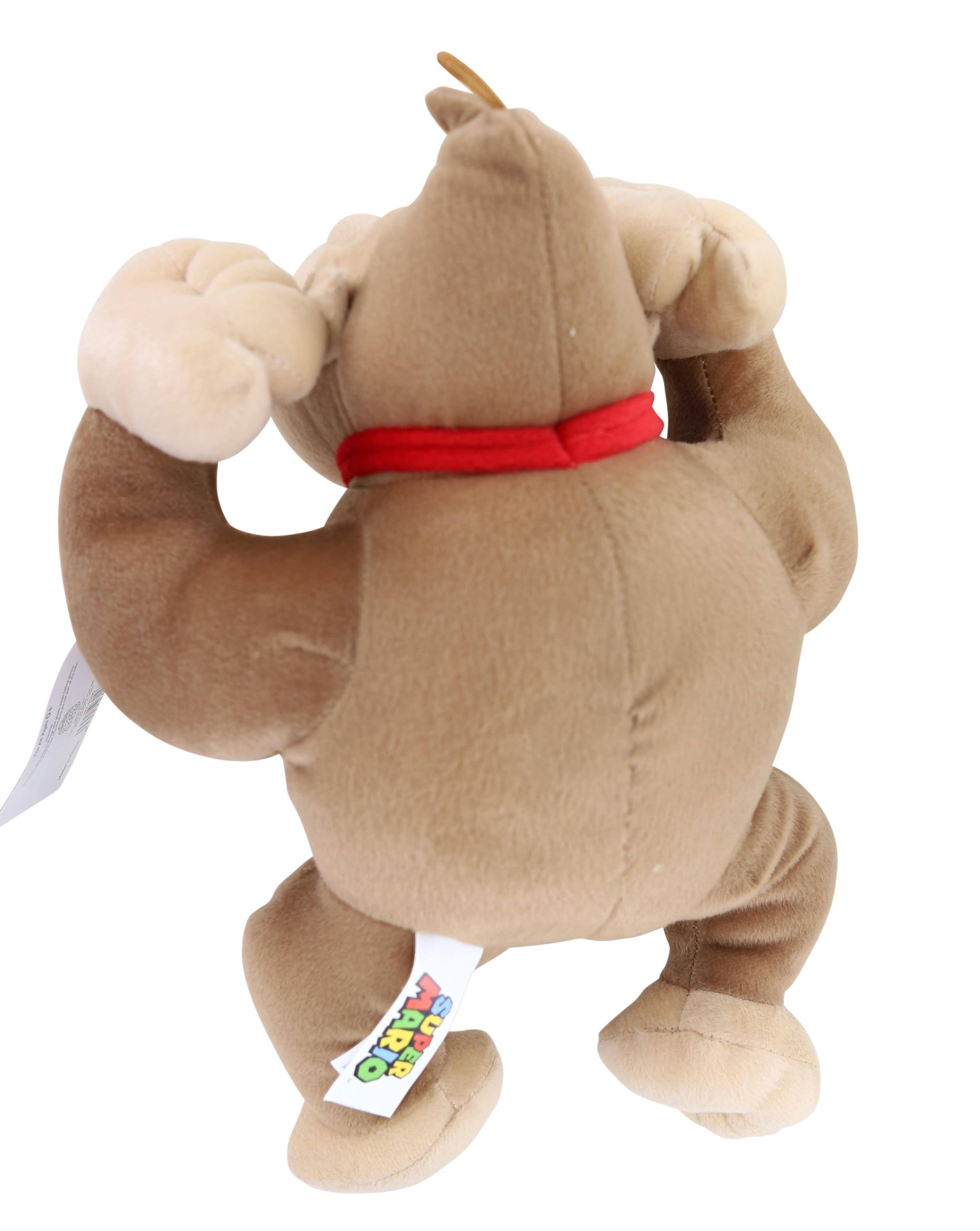 Alt View 1. Johnny's Toys - Nintendo Super Mario 15 Inch Character Plush | Donkey Kong - Brown.