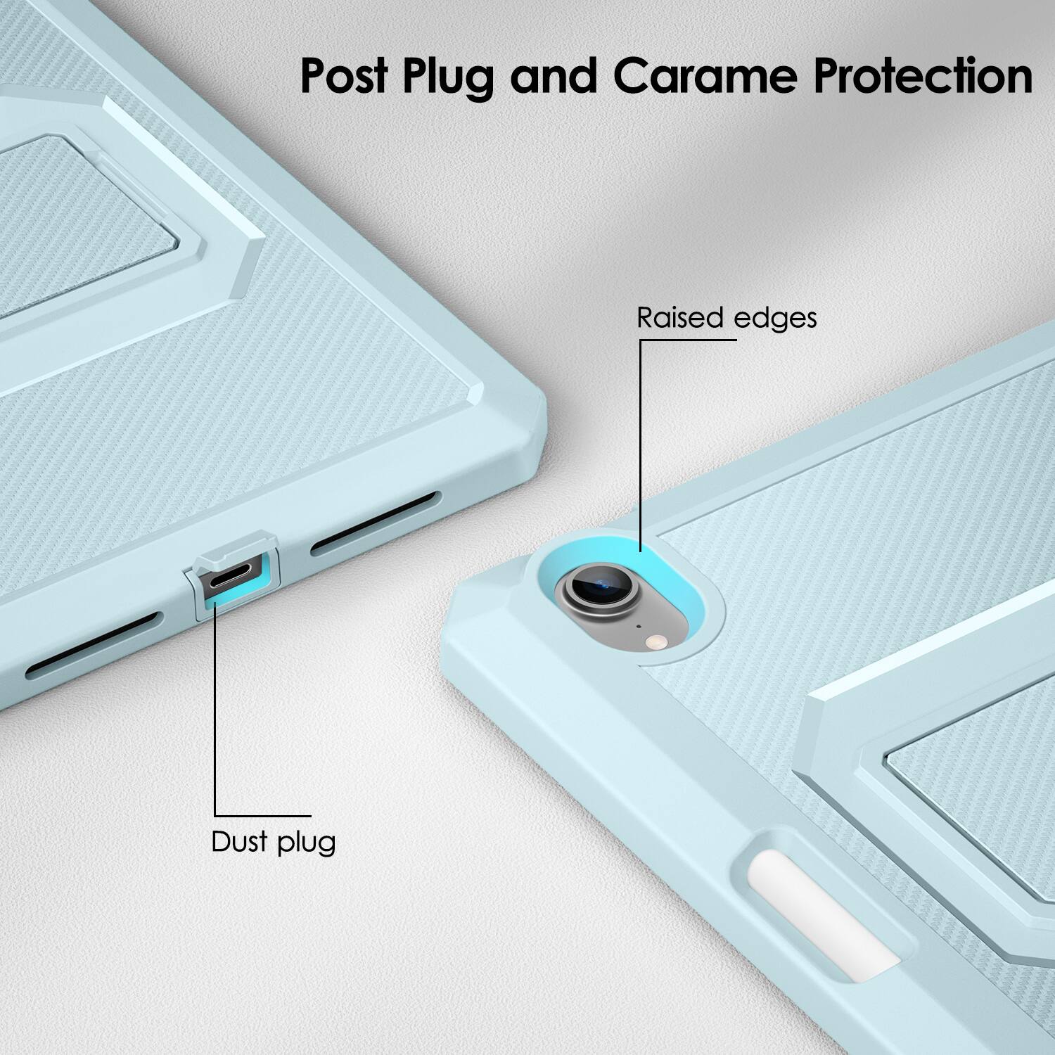 Post Plug and Camera Protection

Raised edges

Dust plug