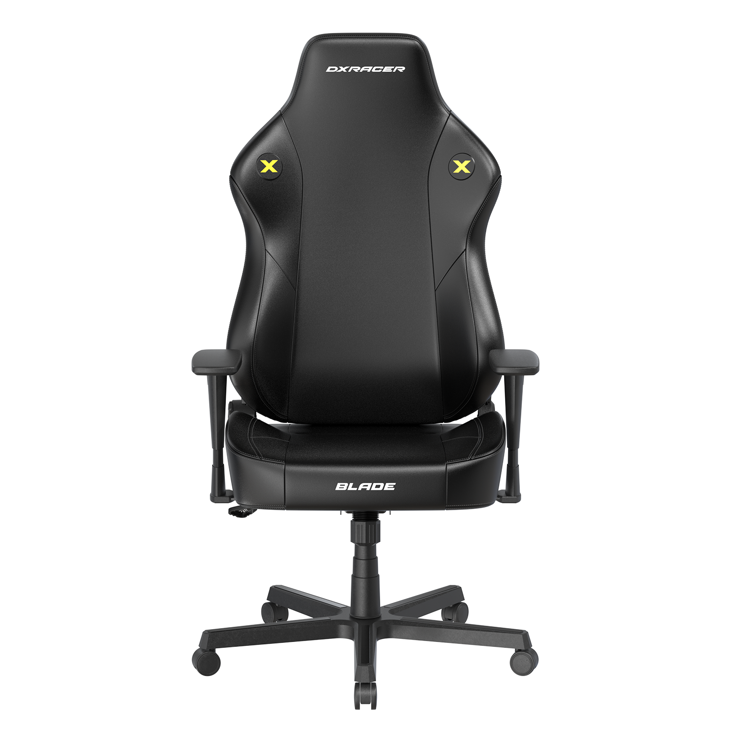 DXRacer - Blade Series Gaming Chair – with 3D Armrests & Ergonomic Reclining Design - Black