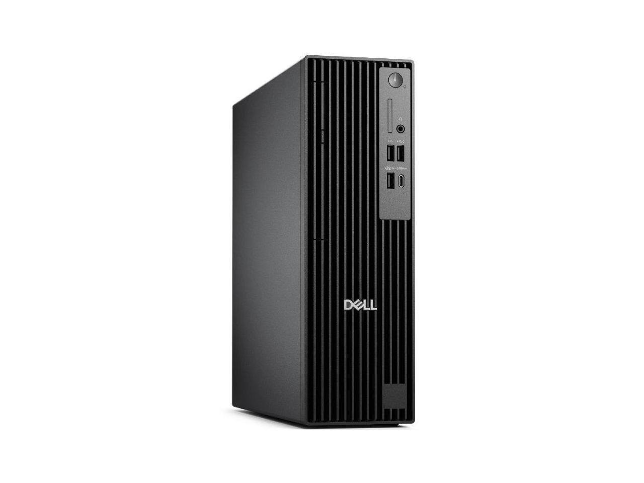 Alt View 1. Dell - SPL Dell W7CHW Pro Slim Plus QBS1250 CORE_ULTRA_7_265 250W TPM 16GB 256GBSSD Integrated NoStand Win11Pro NO WLAN novpro - Black.