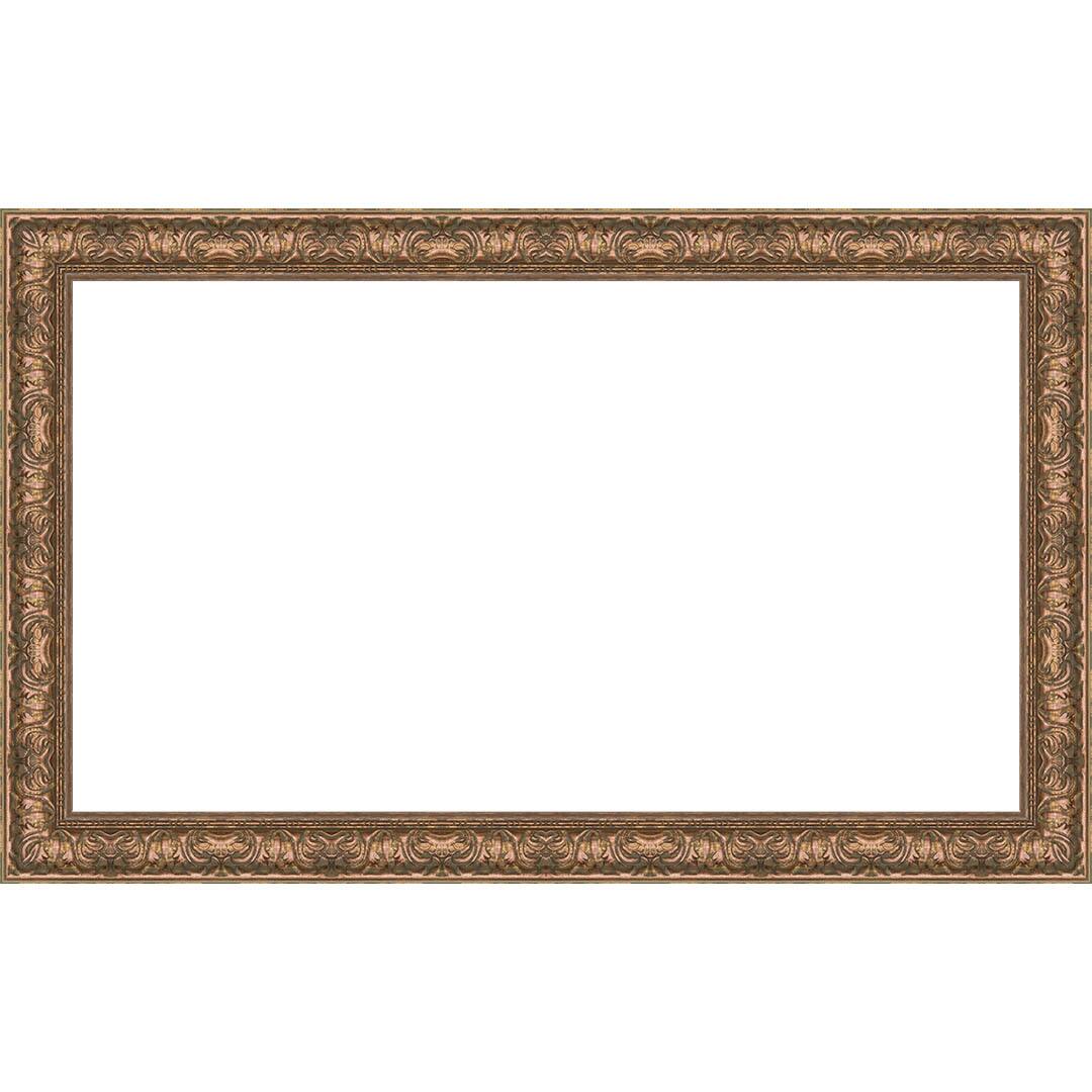 Alt View 15. Deco TV Frames - Premiere Bezel for Samsung the Frame TV - 65" - Tuscan Copper.