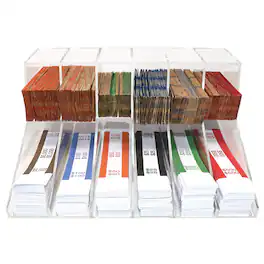Acrylic Bills and Coins Wrappers Tray