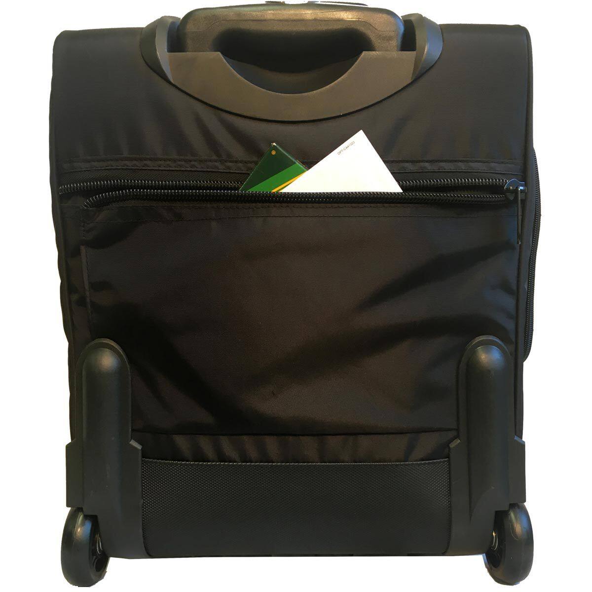 Alt View 1. A.Saks - Expandable Upright 17" Under Seat Carry On - Black.