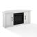 Alt View 1. Crosley Furniture - Camden Corner Fireplace Tv Stand For 50+ Inch Tv - White.