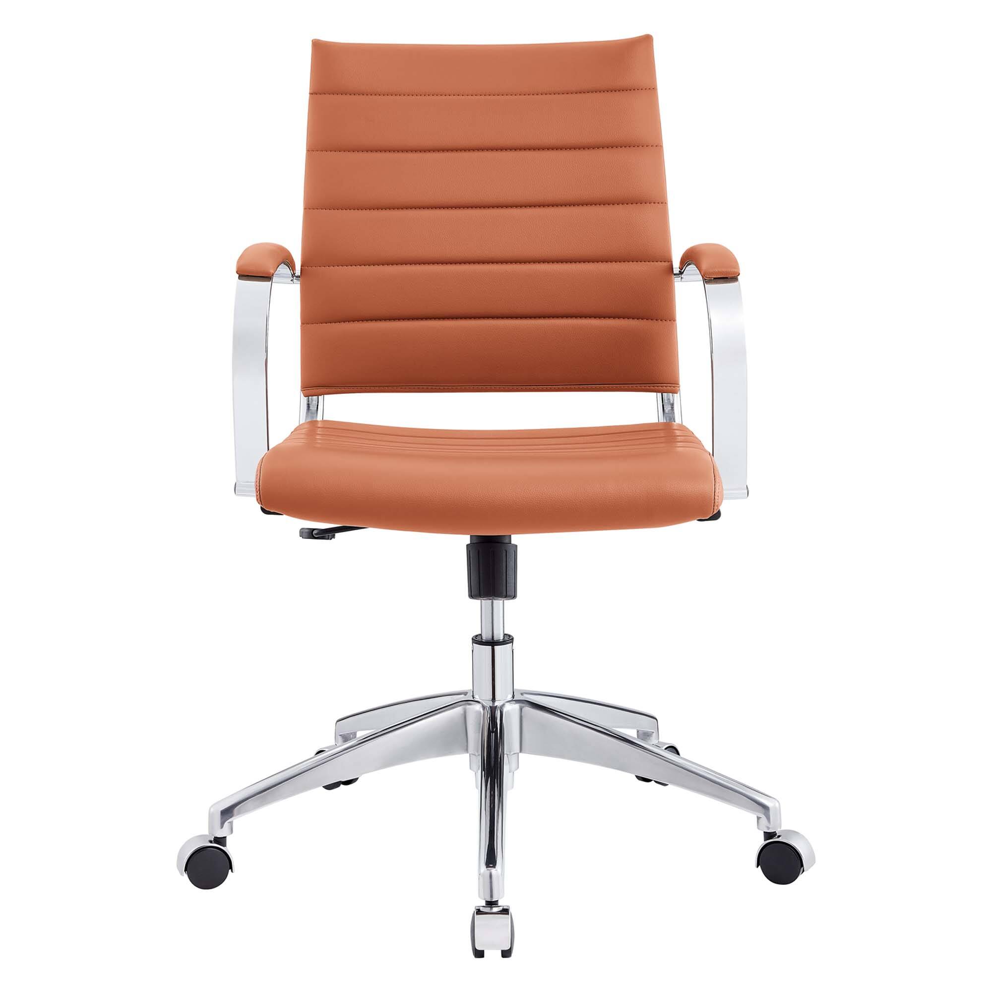 Alt View 3. Modway - Jive Mid Back Office Chair by Modway - Brown.