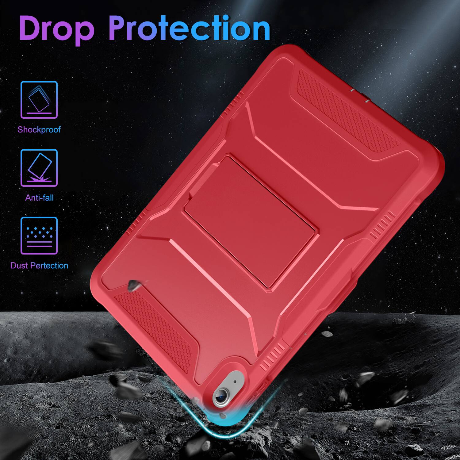 Drop Protection

- Shockproof
- Anti-fall
- Dust Protection