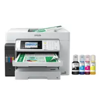 Epson - EcoTank Pro ET-16600 Wireless All-In-One Inkjet Printer - White - Front_Zoom