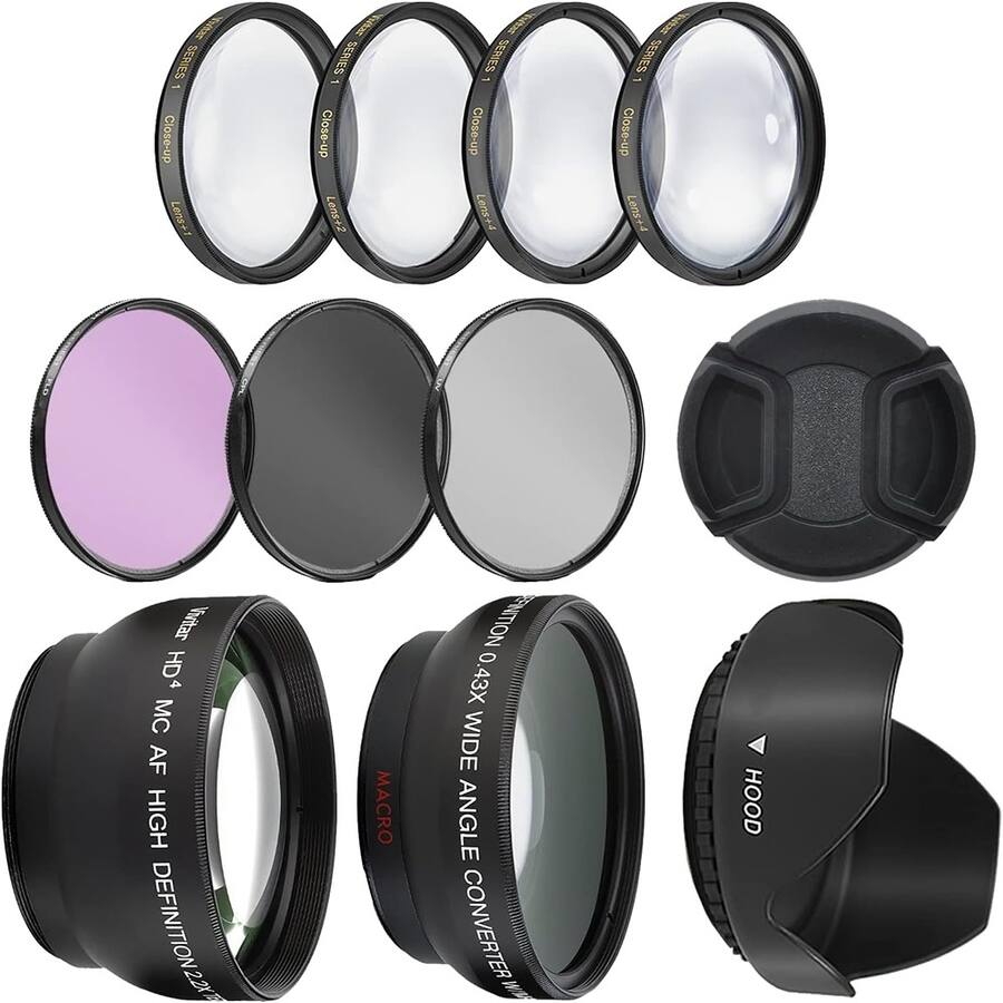 Schertz Ultra Deluxe Lens Kit for Sony Alpha A5000–A6500 A7c