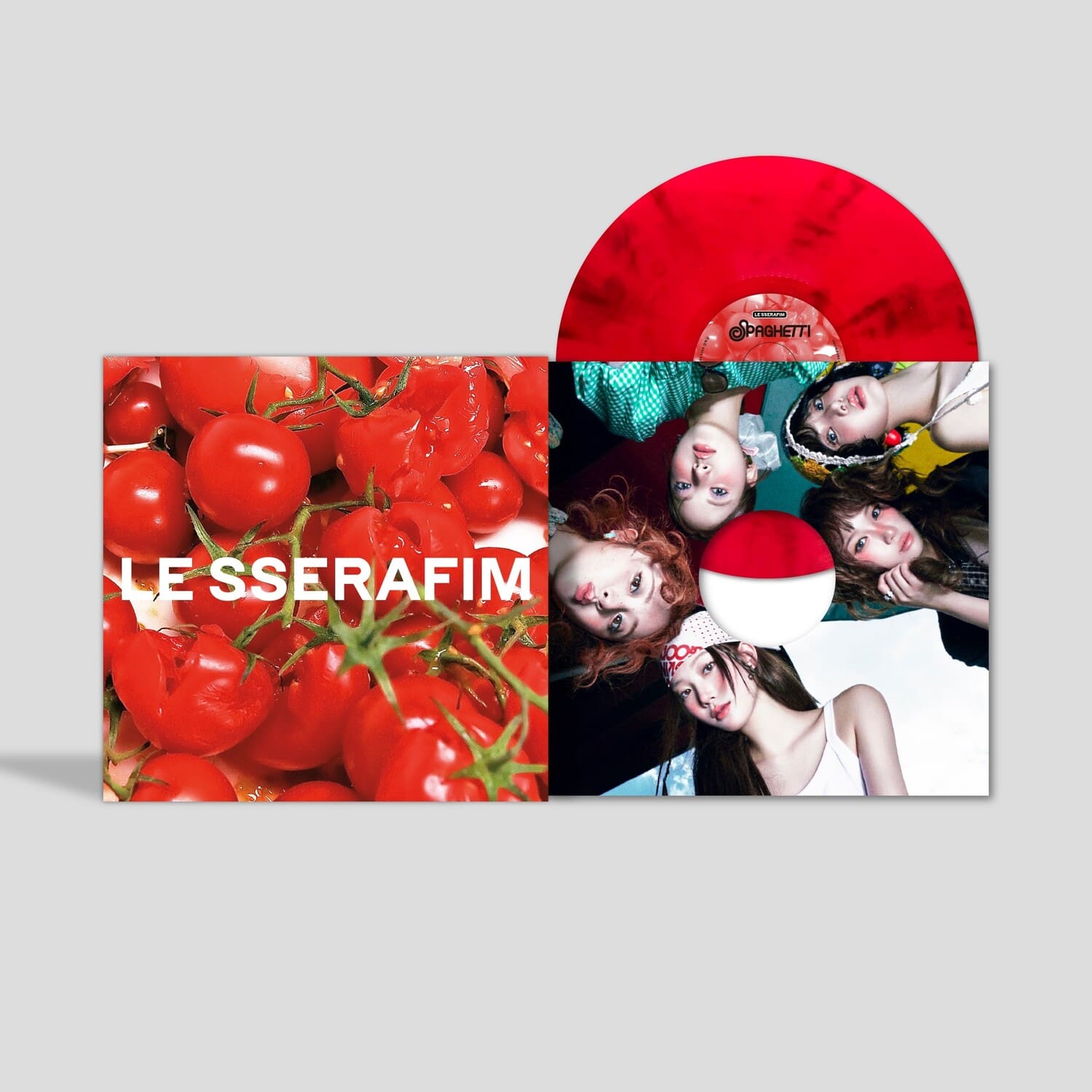 Le Sserafim - 1st Single Album "SPAGHETTI"   - 12-INCH SINGLE [12 inch Vinyl Single]