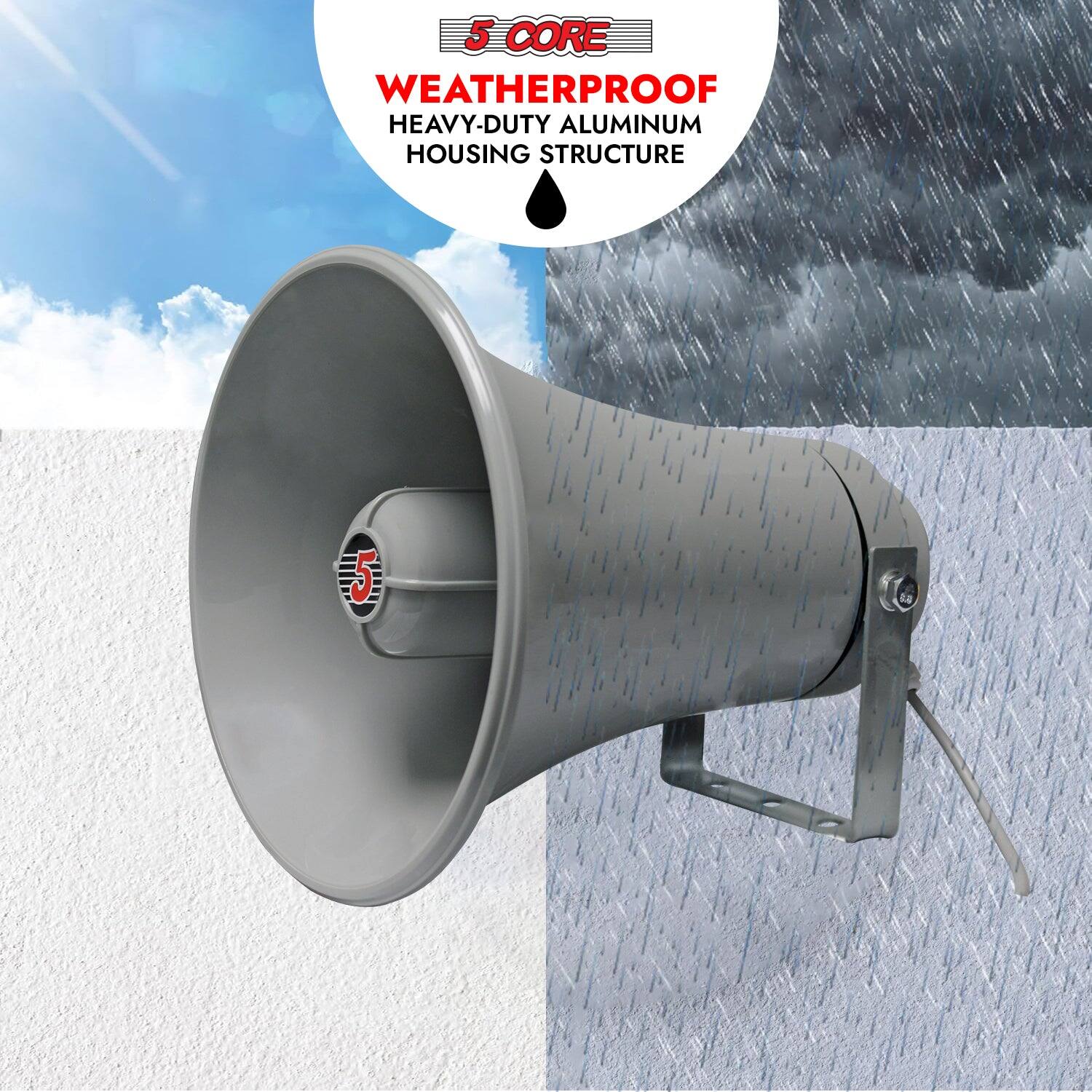 5 CORE WEATHERPROOF HEAVY-DUTY ALUMINUM HOUSING STRUCTURE