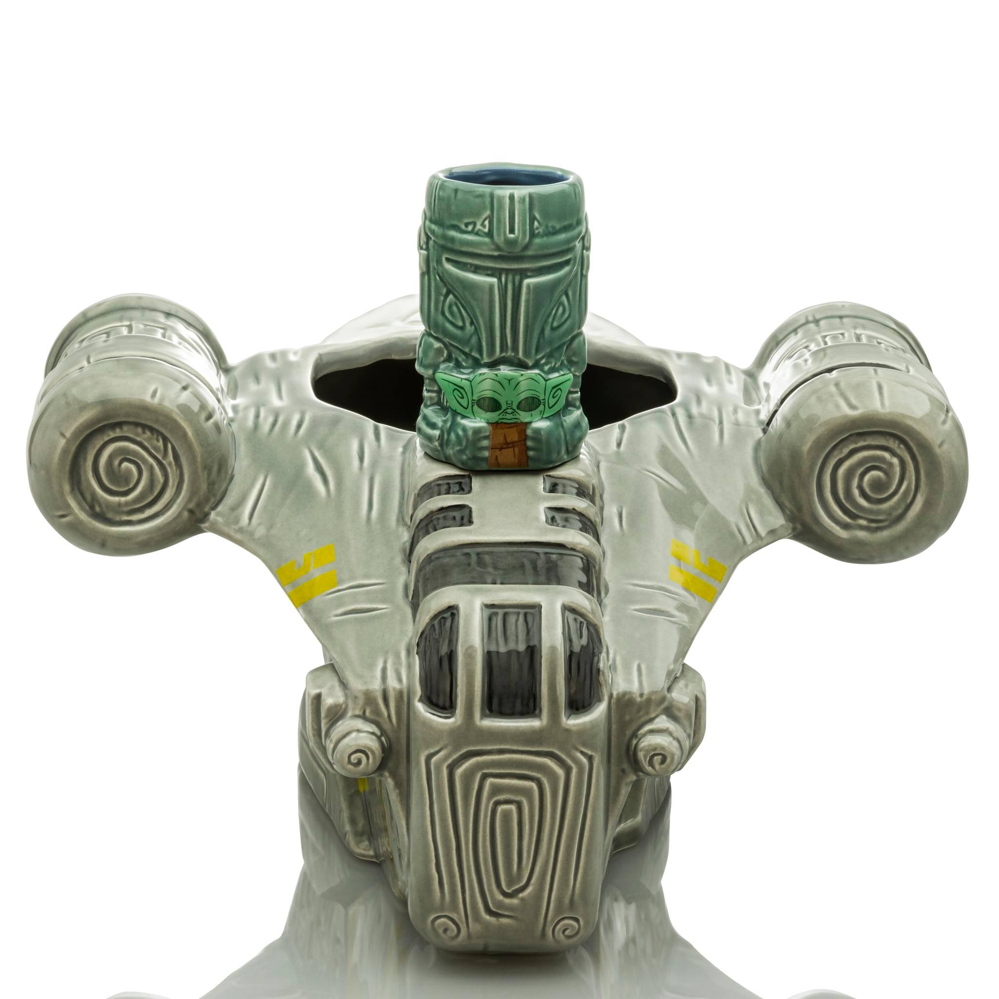 Star Wars - Geeki Tikis Star Wars: The Mandalorian Razor Crest Punch Bowl With Mini Muglet - Gray price history on PriceWatchPro
