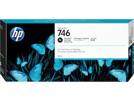HP - 746 300-ml Photo Black DesignJet Ink Cartridge, P2V82A