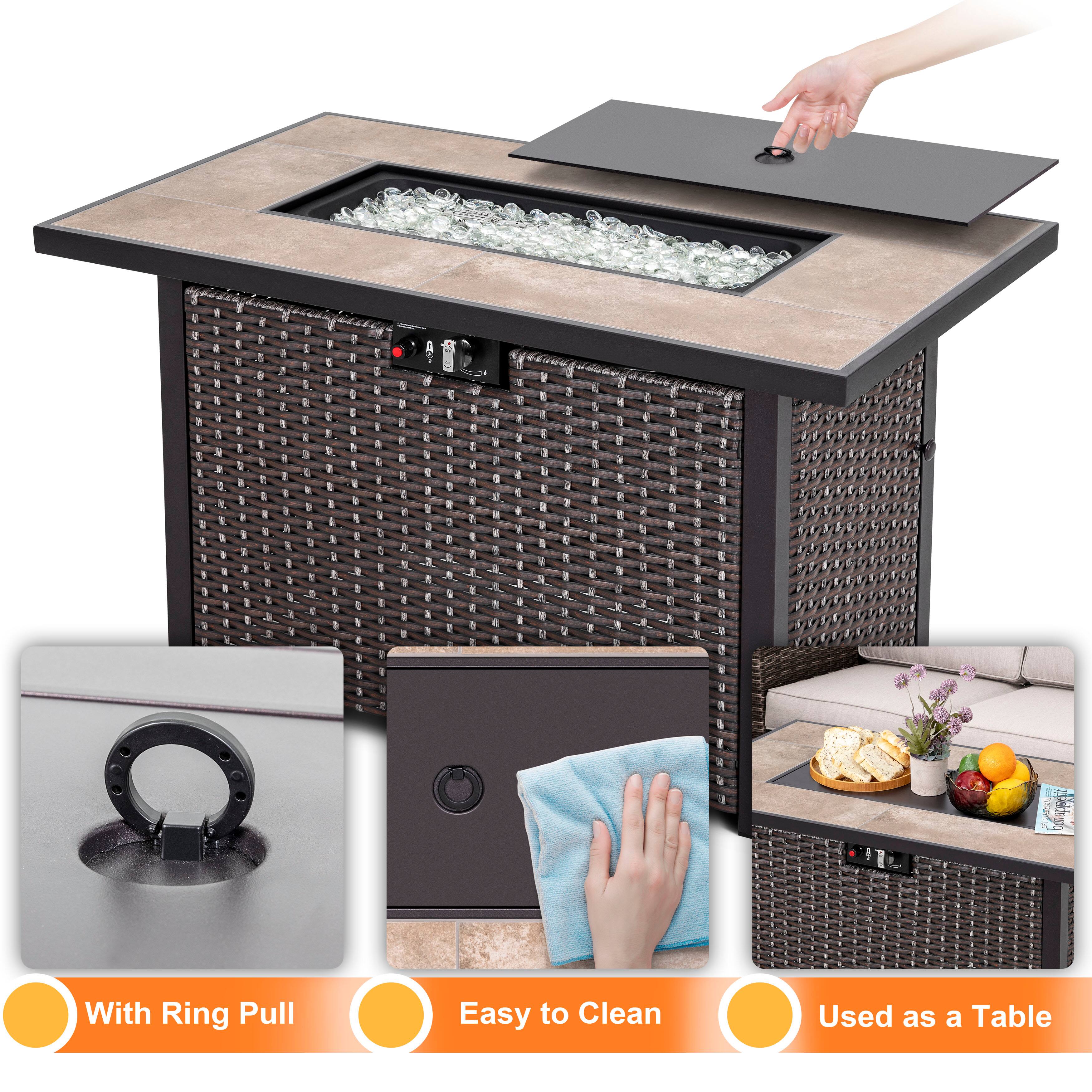 - With Ring Pull
- Easy to Clean
- Used as a Table